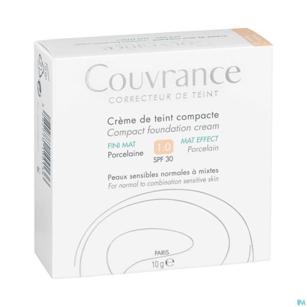 Avene Couvrance Cr Teint Comp.oil Fr.01 Porcel.10g