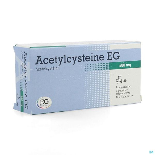 Acetylcysteine EG 600Mg Comp Eff. 30X600Mg