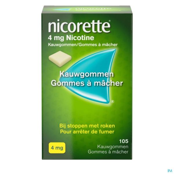 Nicorette Gomme Mach 105x4mg