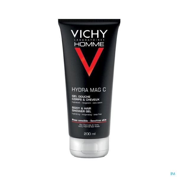 Vichy Homme Hydra Mag C Gel Douche 200ml