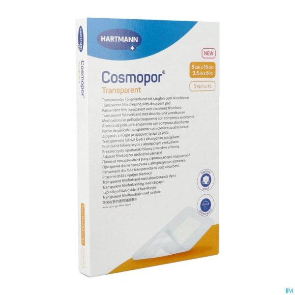 Cosmopor Transparent 9x15cm 5