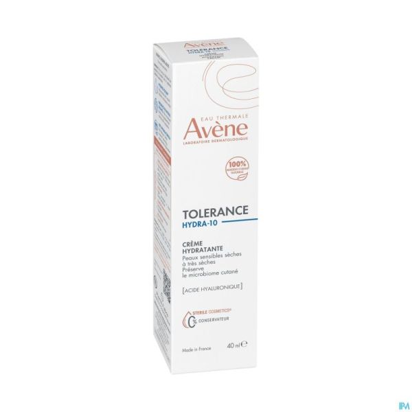 Avene Tolerance Hydra 10 Creme Hydratante 40ml