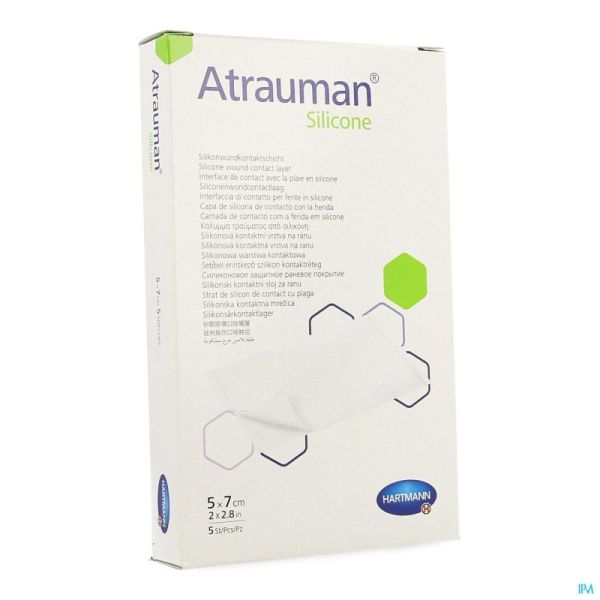 Atrauman Silicone 5x7cm 5 P/s