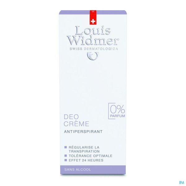 Widmer Deo Creme N/parf 40ml