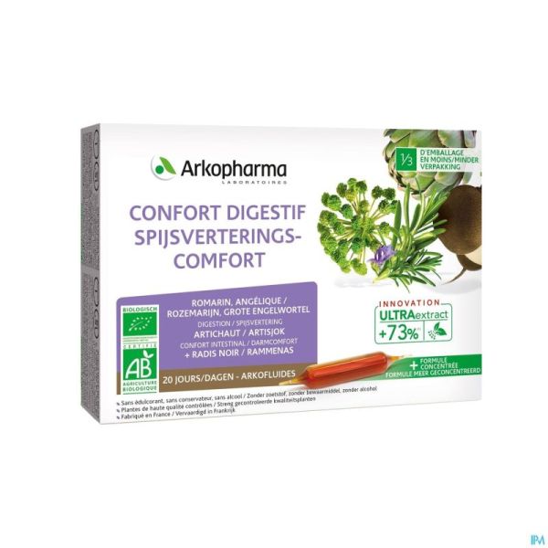 Arkofluide Confort Digestif Bio Amp 20