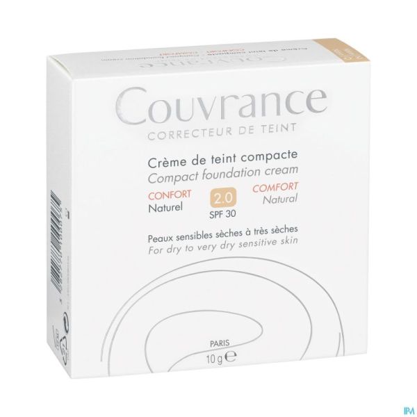 Avene Couvrance Cr Teint Comp. 02 Naturel Conf.10g