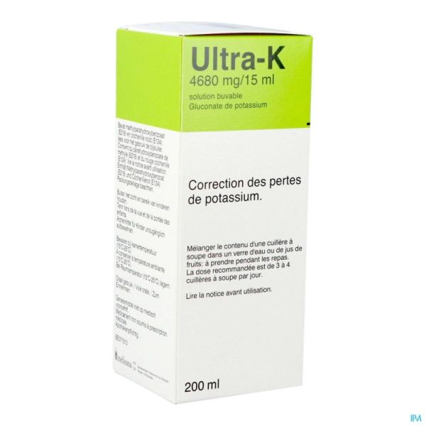 Ultra K Sol. Potassium 200ml