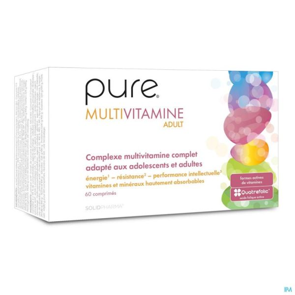 Pure Multivitamine Adult Comp 60