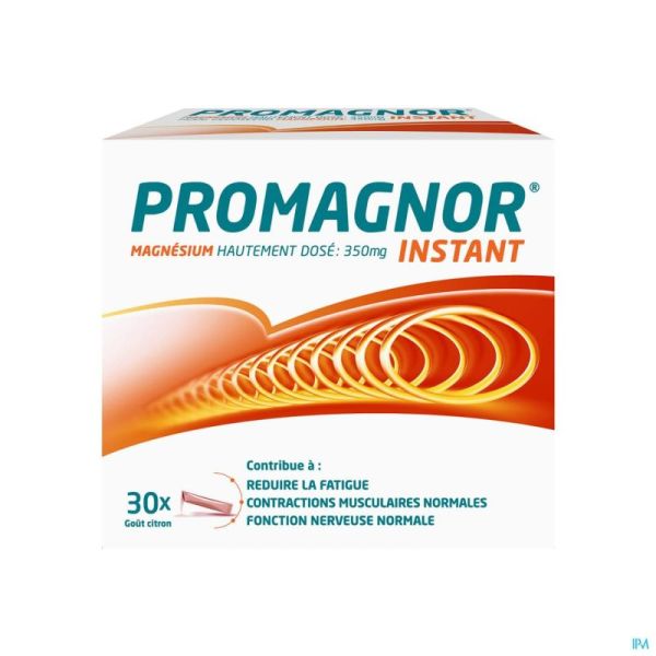 Promagnor: Magnésium 350mg (30 Sticks)