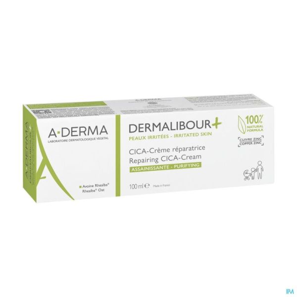 Aderma Dermalibour+ Cica Creme Reparatrice 100ml