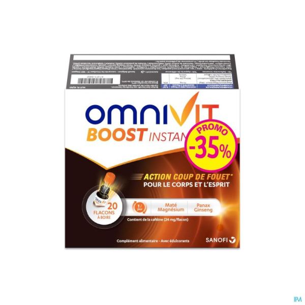 Omnivit Boost Instant             Fl 20 Promo -35%