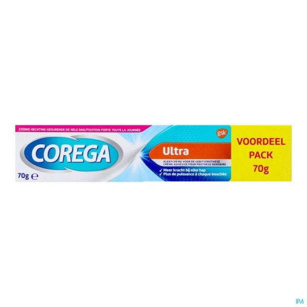 Corega Ultra Creme Adhesive 70g