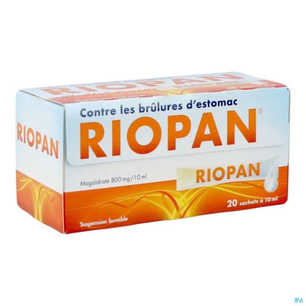 Riopan Gel Sachets Zakjes 20x10ml