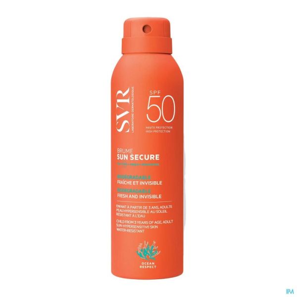 Svr Sun Secure Brume Spf50+ 200ml