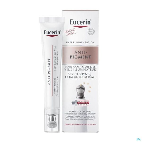 Eucerin A/pigment Soin Contour Yeux Illumin. 15ml