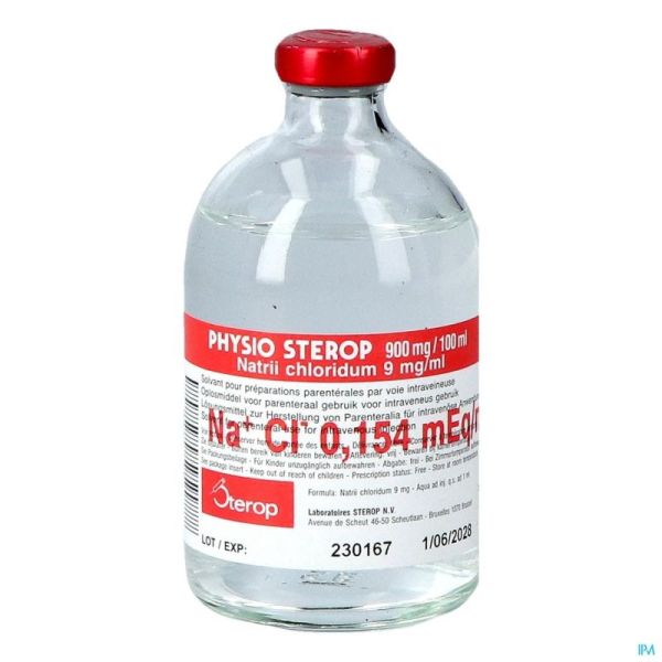 Physio Sterop Inj 1x100ml