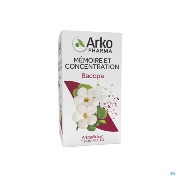 Arkogelules Bacopa Vegetal 45