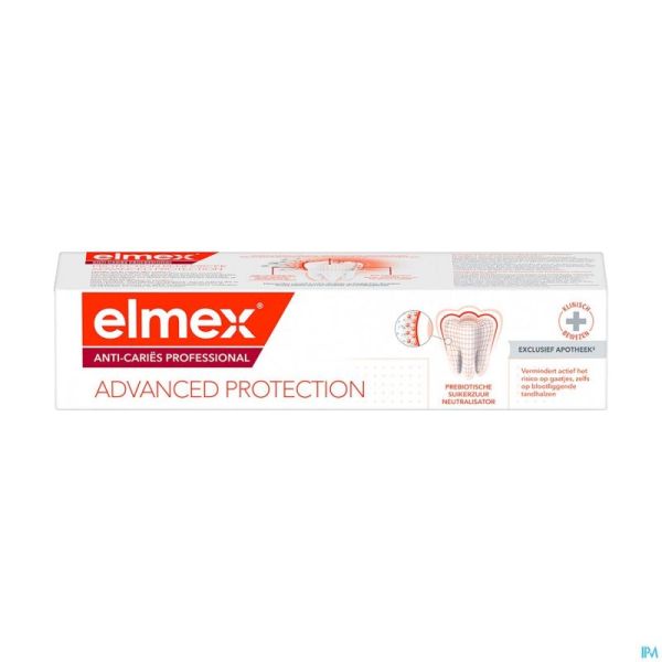 Elmex Dentifrice A/caries Professional 75ml Nf