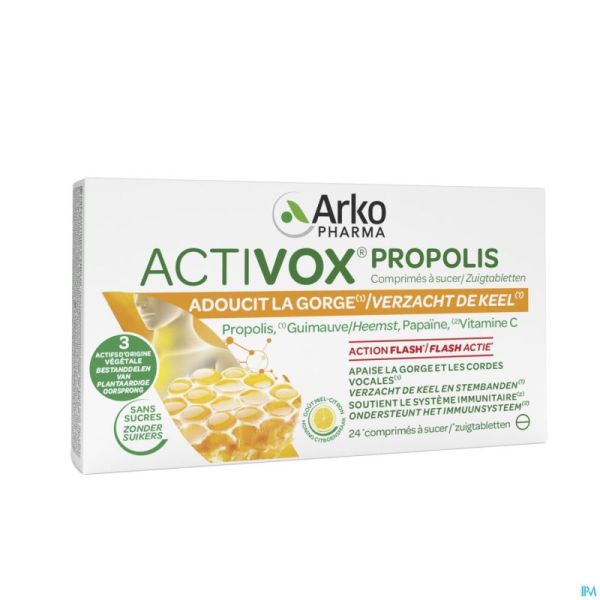 Activox Propolis Agrumes Comp 24