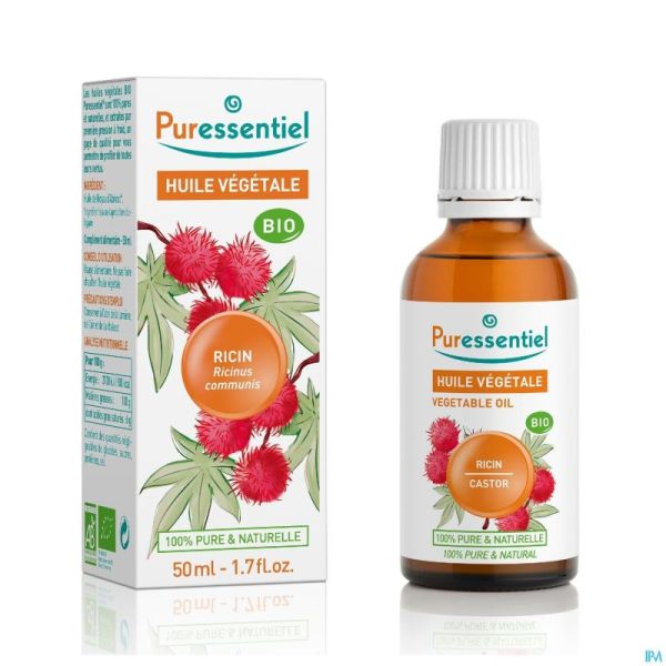 Puressentiel Huile Vegetale Bio Ricin 50ml