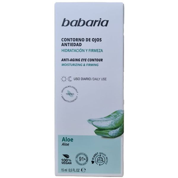 Babaria crème des yeux à l’aloe vera