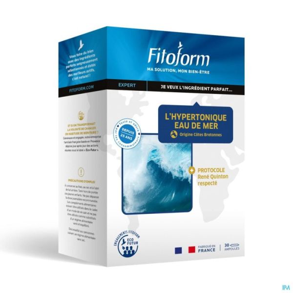 Hypertonique Eau Mer Amp 30 Fitoform