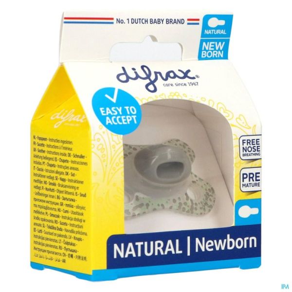 Difrax Sucette Natural Newborn