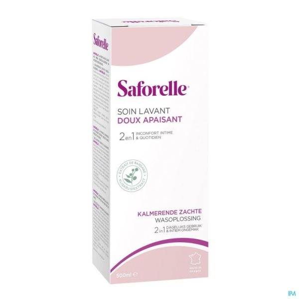 Saforelle Soin Lavant Doux Sol Fl 500ml