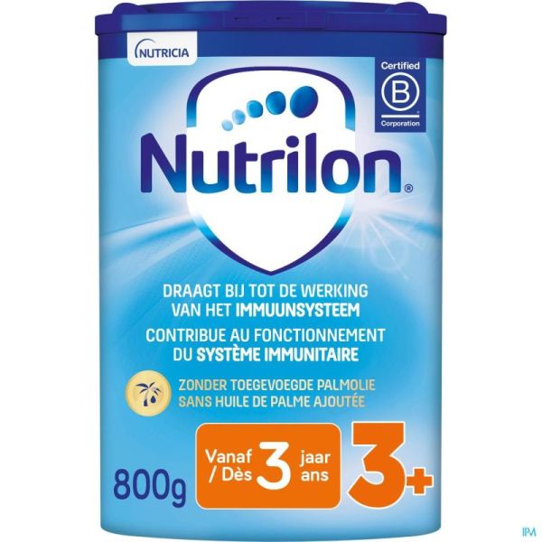 Nutrilon 3+ Lait Croissance Pdr 800g Rempl.4122255